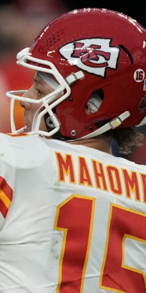 Patrick Mahomes is featured in the Super Bowl MVP odds