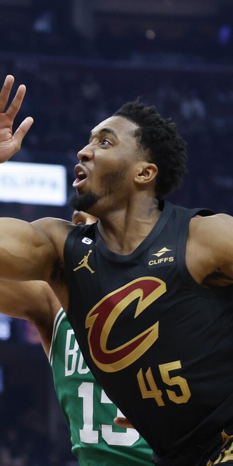 Donovan Mitchell's Cleveland Cavaliers featured in our Cavaliers vs Heat picks and odds