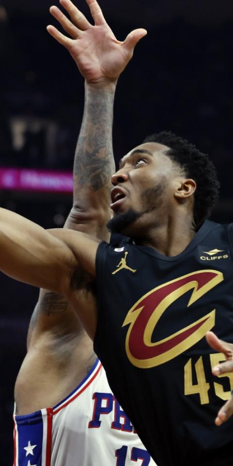 Donovan Mitchell's Cleveland Cavaliers featured in our Cavaliers vs Nets picks and odds