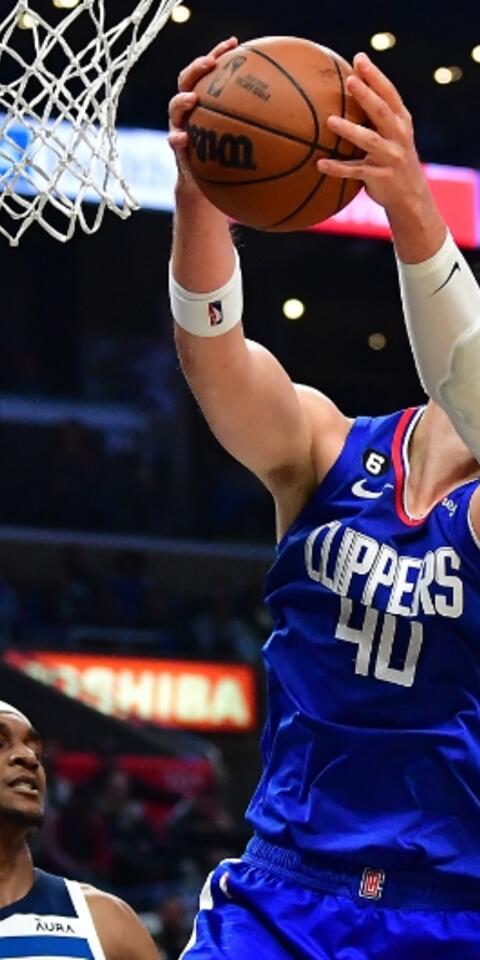 Ivica Zubac's clippers are favored in the Clippers vs Warriors odds