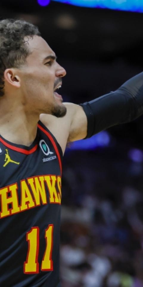 Trae Young makes our list as a terrible NBA Playoff Choke Artist
