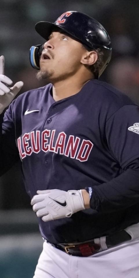 Josh Naylor's Guardians are featured as an MLB Buy Low candidate
