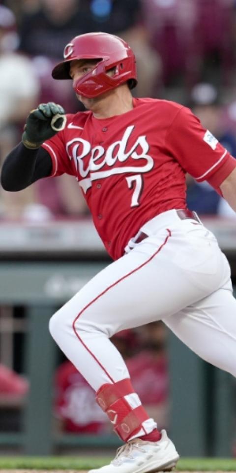 Spencer Steer's Reds featured in our Reds vs Cubs picks and odds