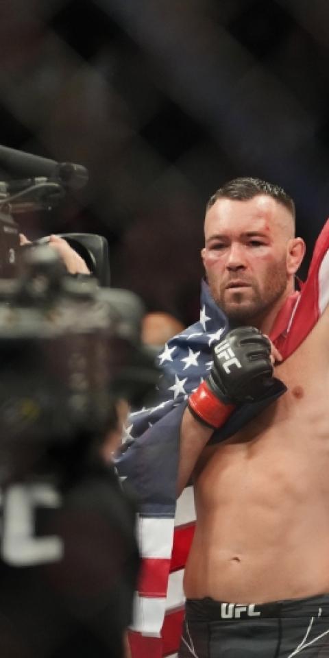 Colby Covington is a small underdog in a UFC welterweight fight vs Leon Edwards.