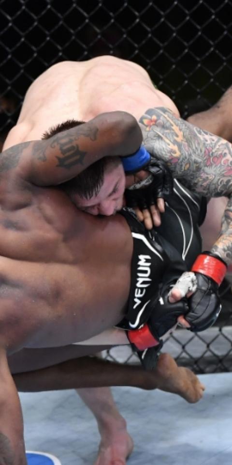 The UFC Apex features a smaller cage and more violence