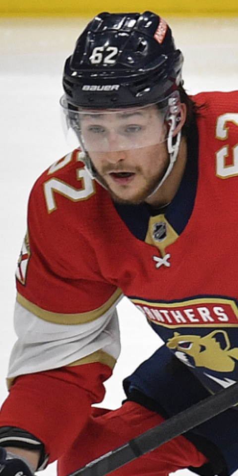 Brandon Montour and the Panthers host the Golden Knights in Game 3