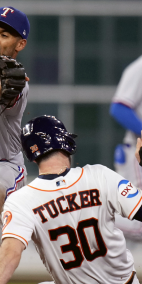 Kyle Tucker and the Astros take on the Rangers