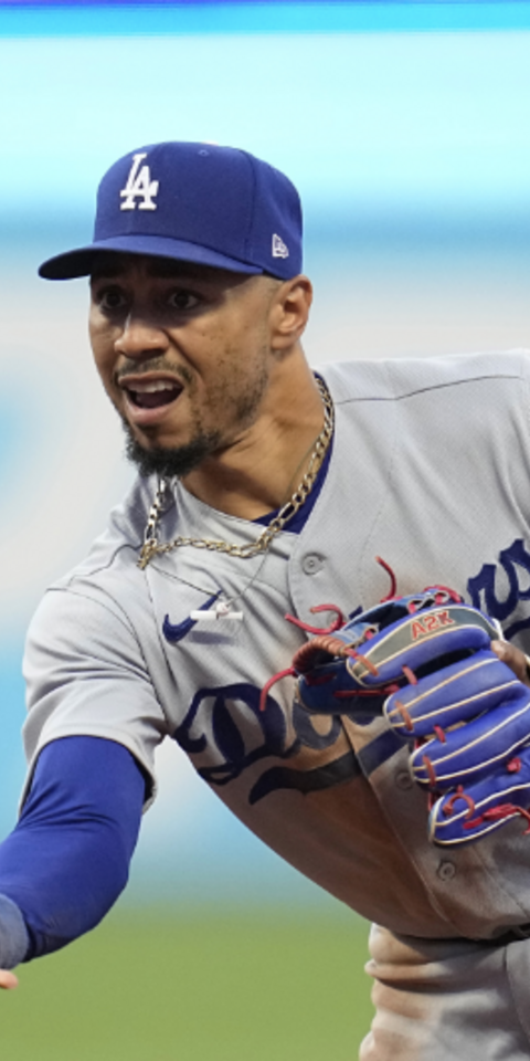 Mookie Betts and the Dodgers face the Red Sox
