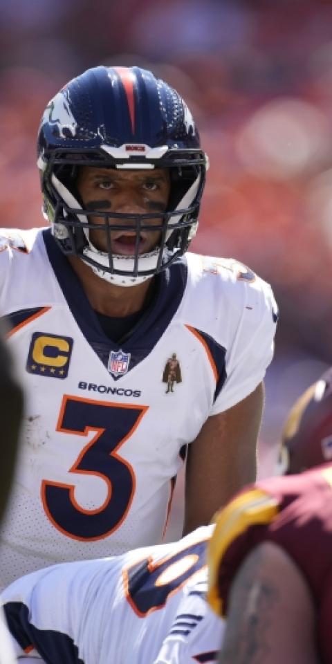 Russell Wilson's Denver Broncos featured in our Broncos vs Dolphins picks and odds