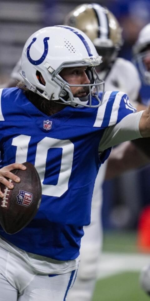 Gardner Minshew's Indianapolis Colts featured in our Colts vs Panthers picks and odds
