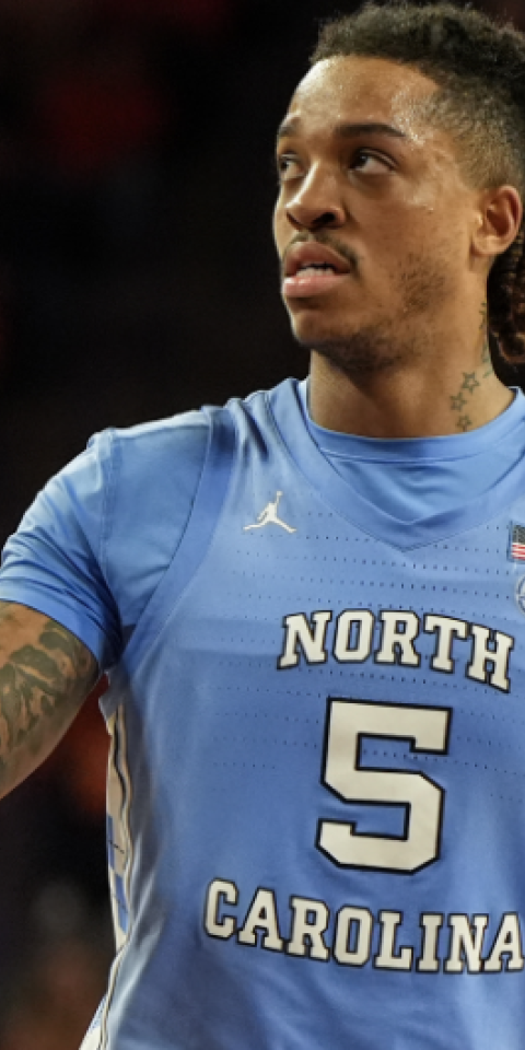 Armando Bacot's Tar Heels are featured in the College Basketball Top-25 Betting Preview