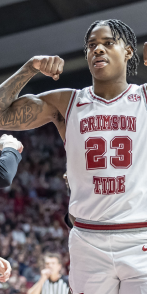 Nick Pringle's Crimson Tide are featured in the top-25 college basketball betting preview