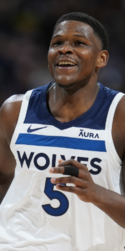 Anthony Edwards' Timberwolves are underdogs in the Minnesota vs Denver odds