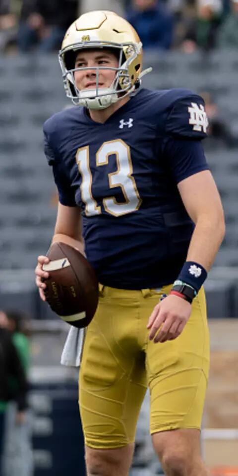 Riley Leonard and Notre Dame featured in our Week 1 picks
