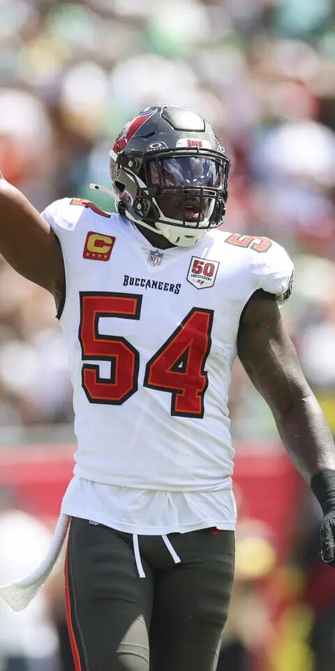 Buccaneers LB Lavonte Davis - Falcons vs Buccaneers Odds & Picks