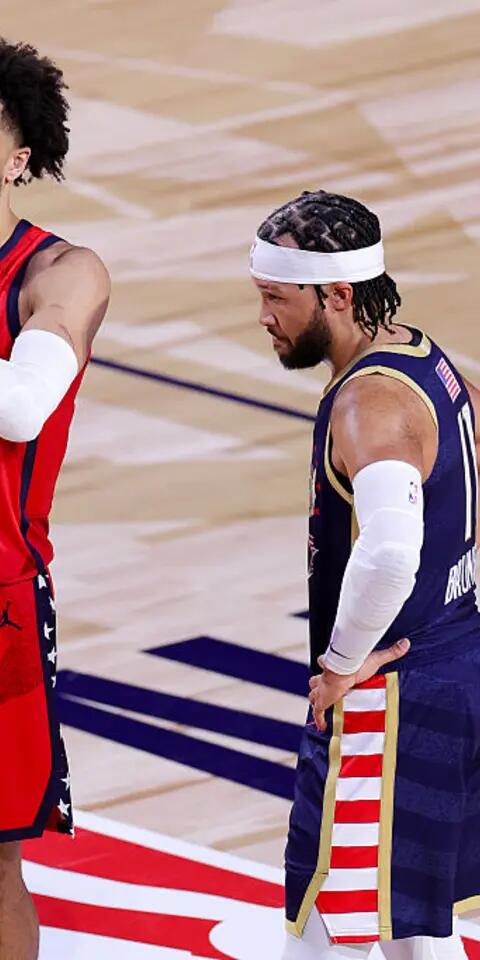 Cade Cunningham, Detroit Pistons; Jalen Brunson, New York Knicks