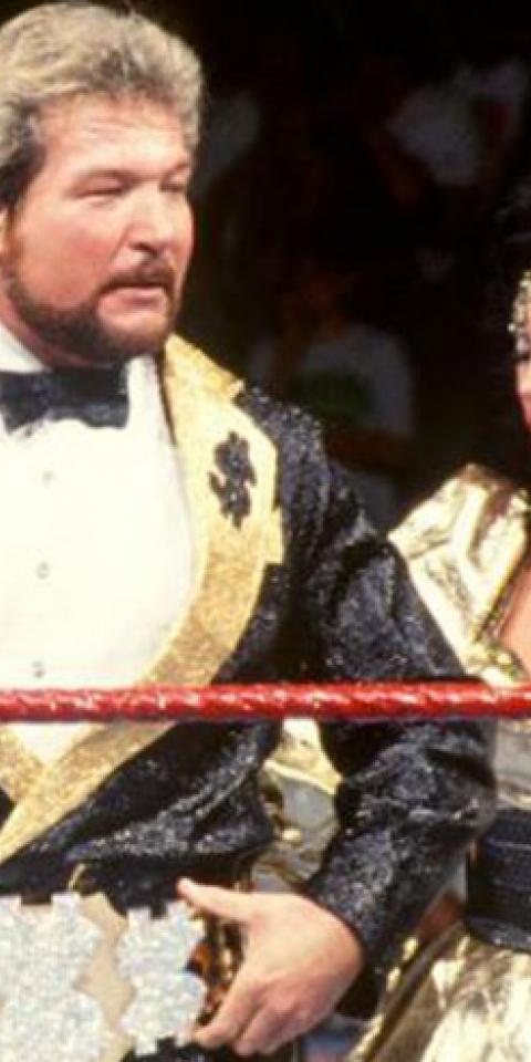 Picture of Ted DiBiase in a WWE ring