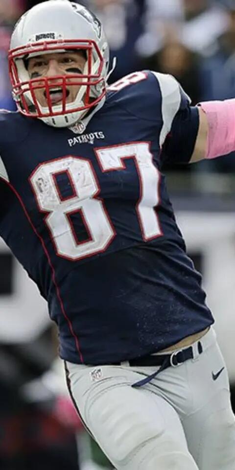 New England Patriots Rob Gronkowski 