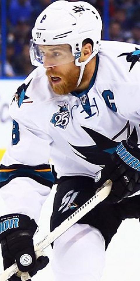 Joe Pavelski San Jose Sharks NHL