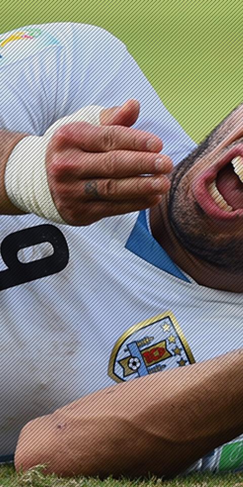 Find out the latest prop betting odds for Luis Suarez to bite an opponent.