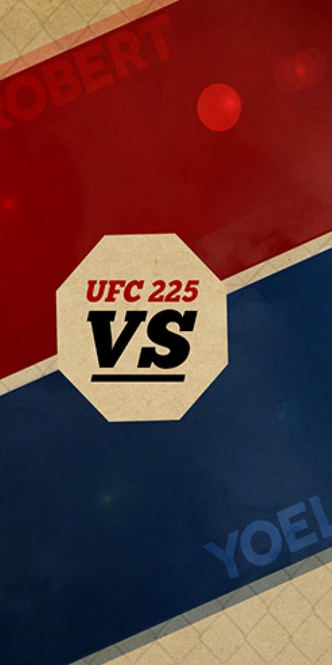 UFC 225 robert whittaker vs yoel romero matchup