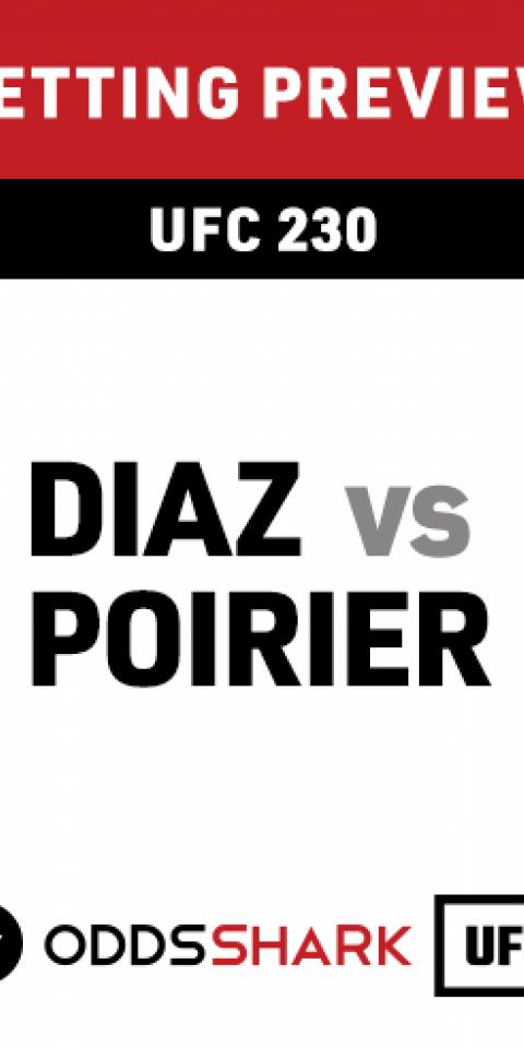 Nate Diaz vs Dustin Poirier Betting Odds