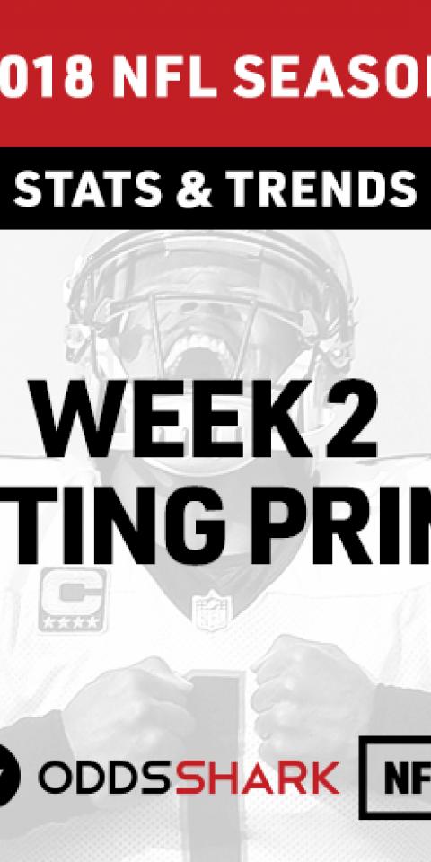 NFL Week 2 Betting Picks, Stats and Trends