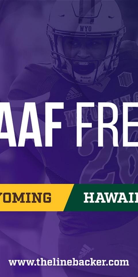 Linebacker free pick Hawaii Wyoming