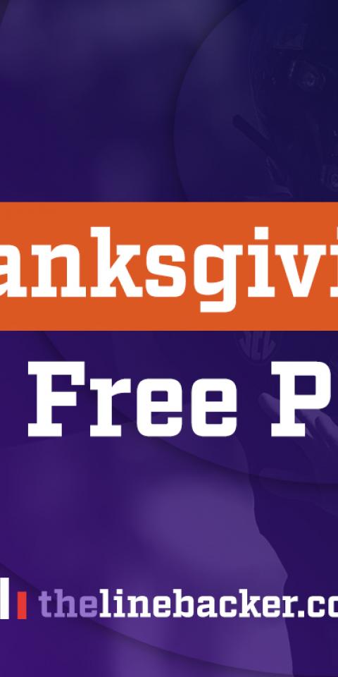 NFL Free Picks Linebacker Thanksgiving Day Games