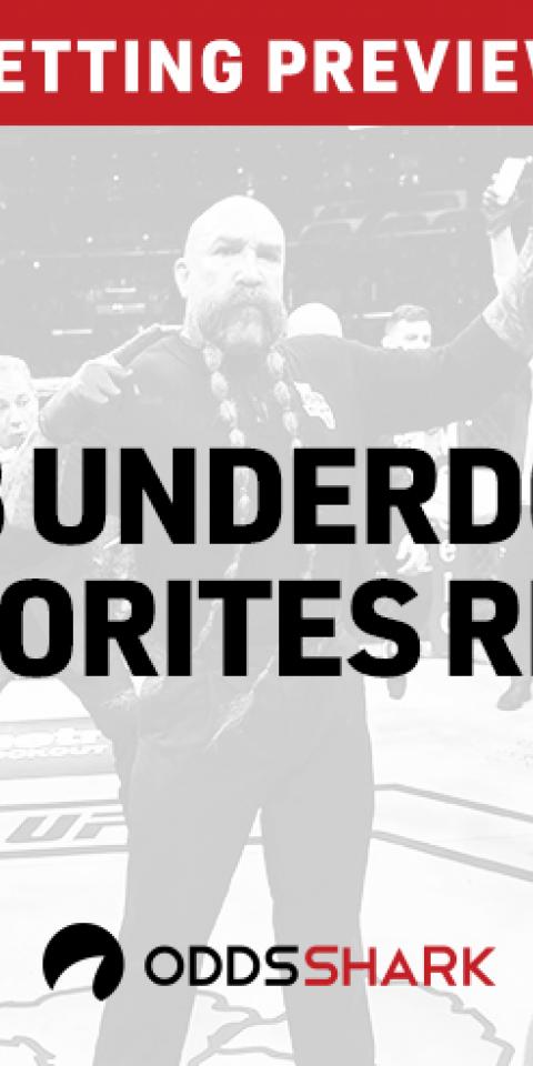 UFC Underdogs vs Favorites records