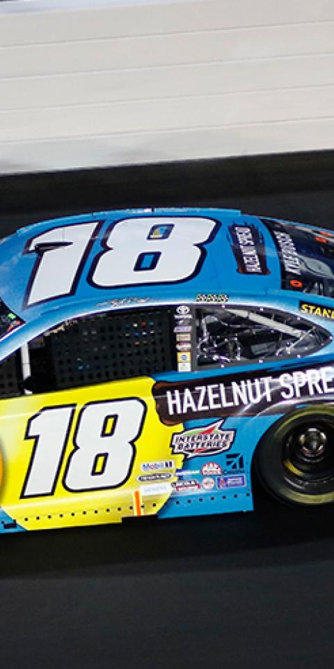 Kyle Busch is favored in the Charlotte Motor Speedway odds.