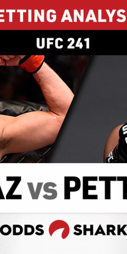 UFC 241: Diaz vs Pettis Betting Odds
