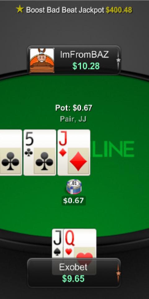 Small stakes poker