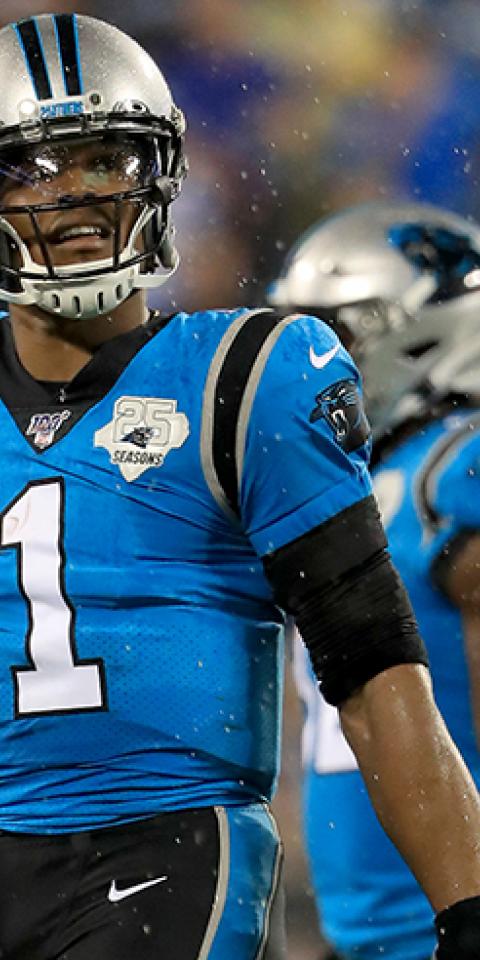 Cam Newton Panthers NFL Betting