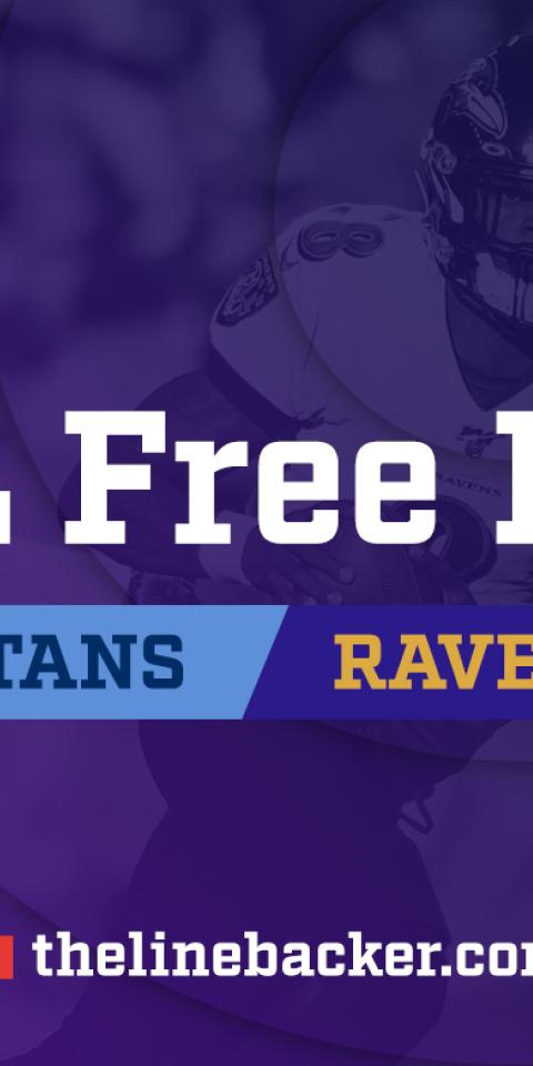 NFL Free Pick from Linebacker: Titans vs Ravens