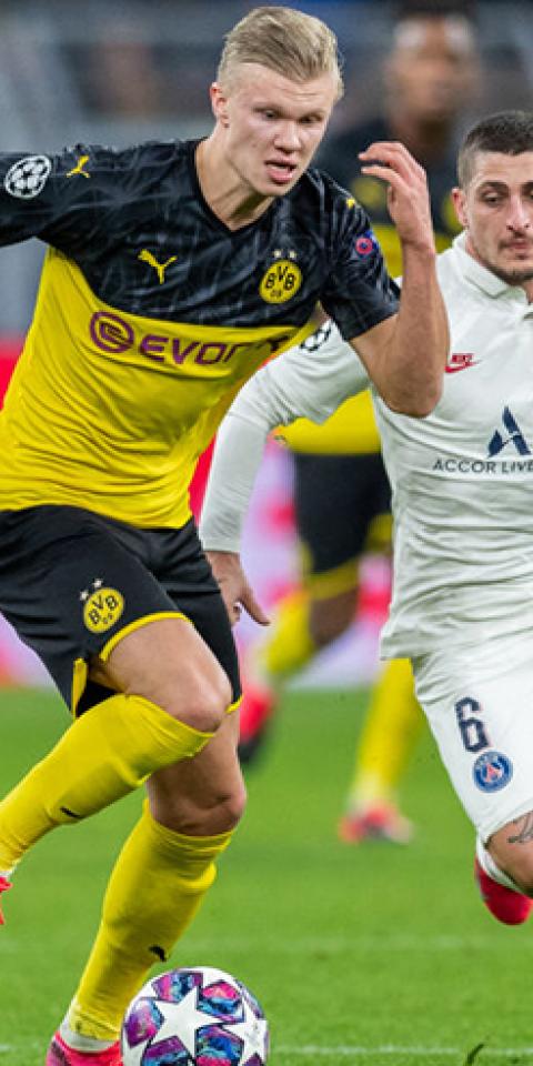 Previa para apostar en el PSG Vs Borussia Dortmund de la Champions League 2019-20