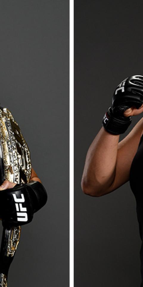 Amanda Nunes and Felicia Spencer headline UFC 250 and are posing in photoshoots