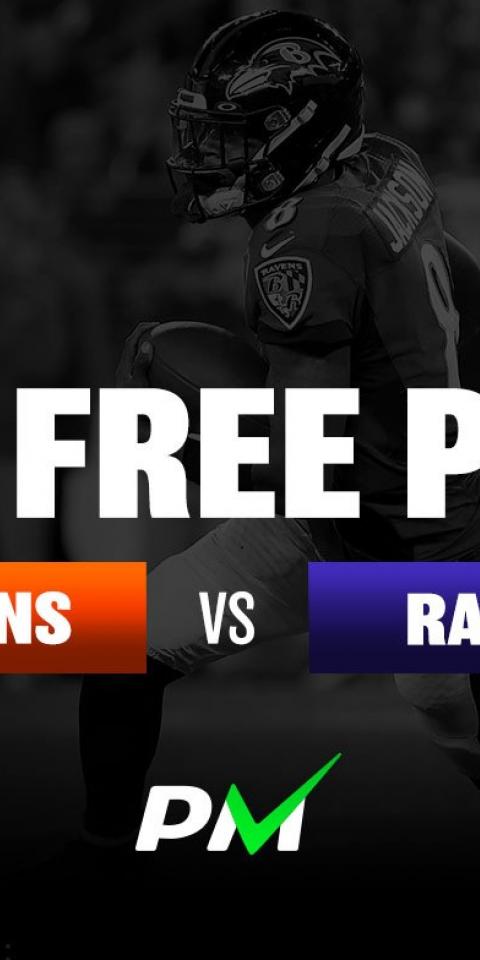 Prediction Machine NFL Free Pick: Cleveland Browns at Baltimore Ravens