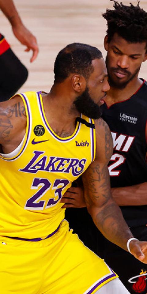 Apuestas Los Angeles Lakers Vs Miami Heat de la NBA 2020