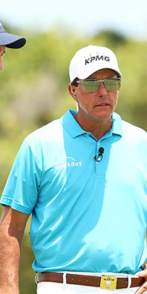 Peyton Manning will face off against Phil Mickelson again. Check out the Match 3 odds, betting props and picks and picks.