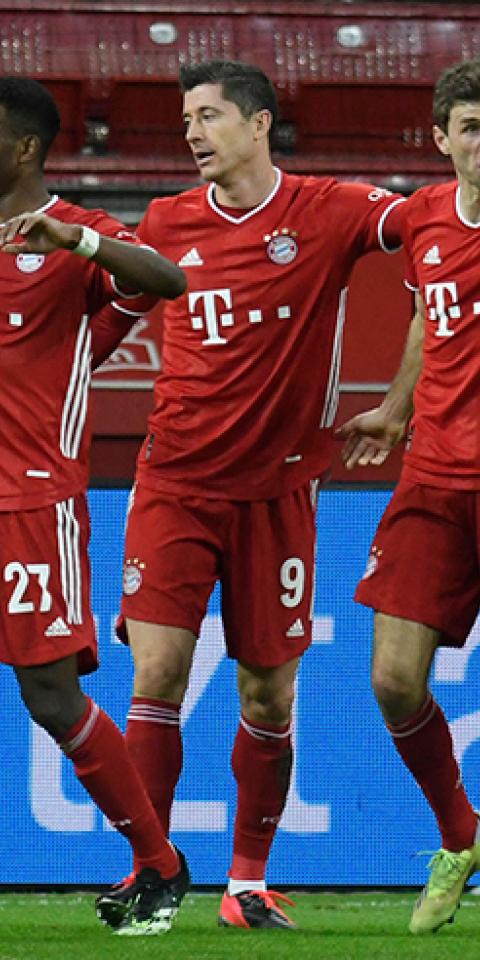Apuestas para el Borussia Mönchengladbach Vs Bayern Múnich de la Bundesliga 2020/21