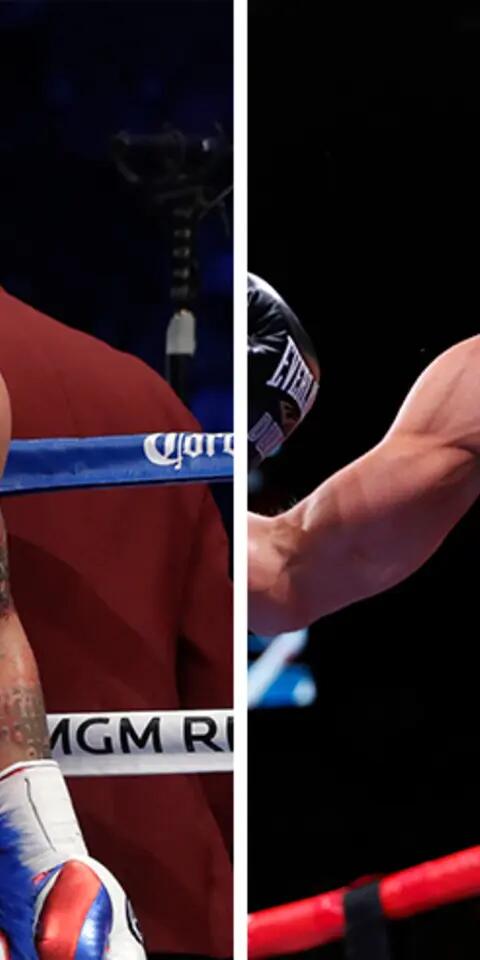 Gervonta Davis (left) vs Ryan Garcia (right) odds and prediction