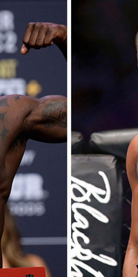 Kevin Holland (right) is favored in the UFC Fight Night: Brunson vs Holland Odds