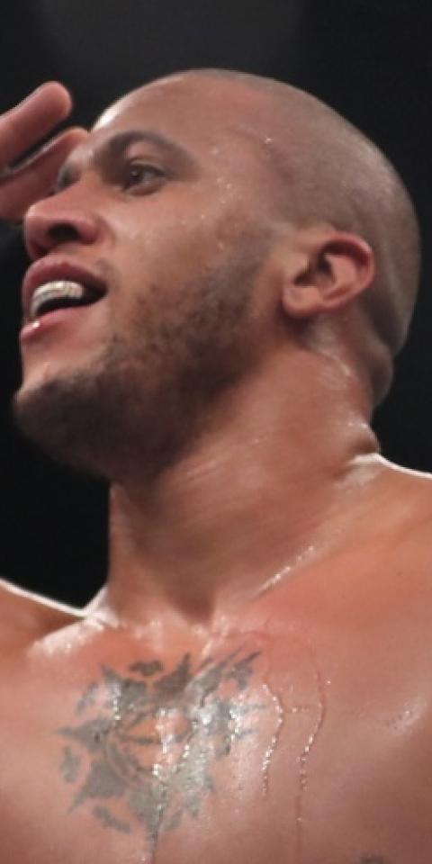 Cyril Lane no UFC em 2021.