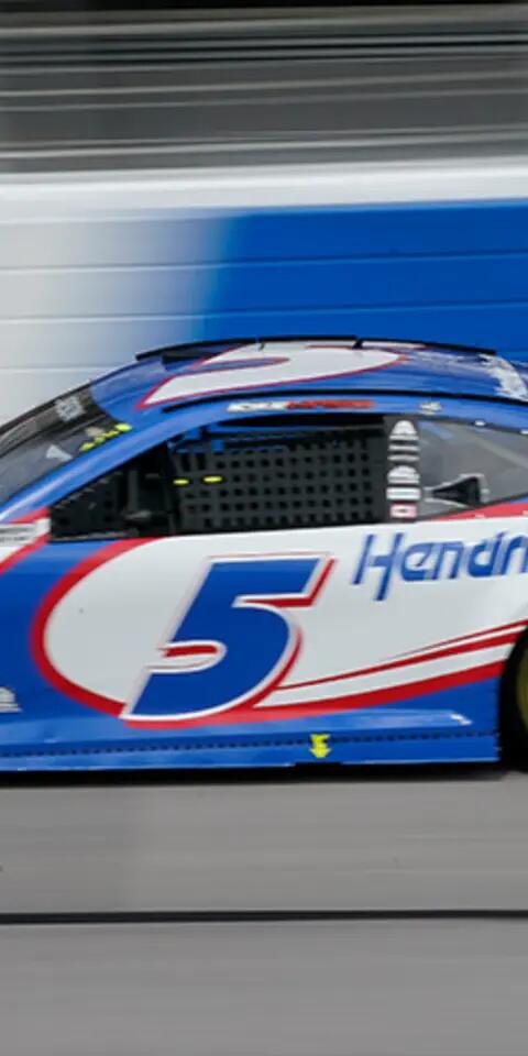 Kyle Larson is one of the favorites in the Coca-Cola 600 odds at Charlotte Motor Speedway.