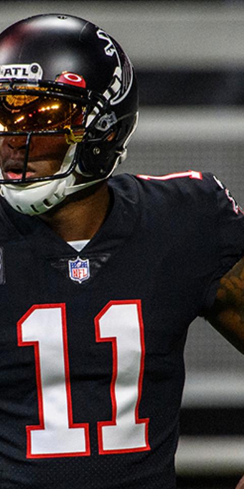 Oddsmakers have props for Julio Jones of the Atlanta Falcons and what his next team will be.