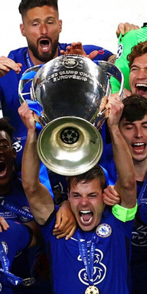 2021 European Soccer Champions Chelsea