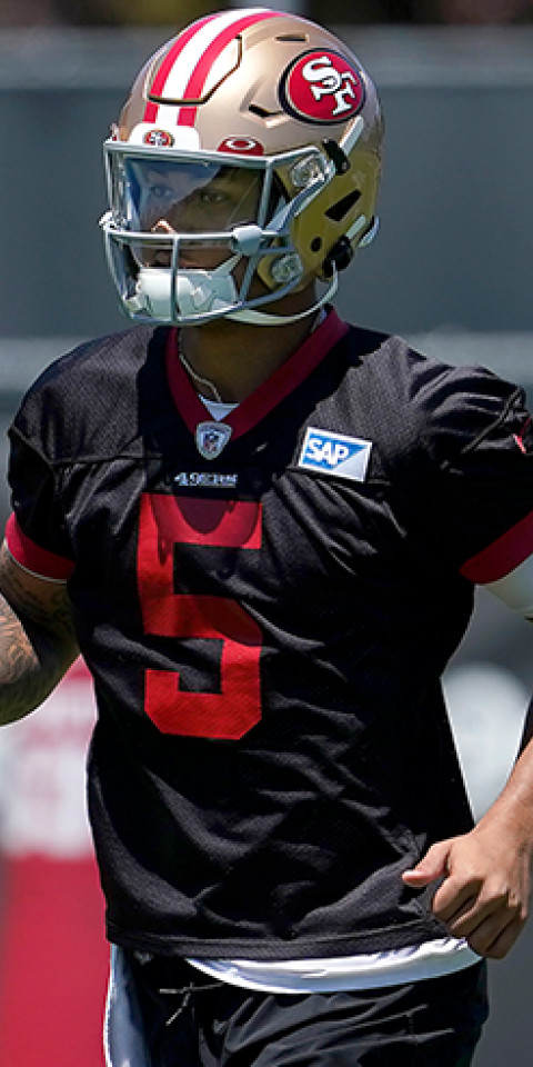 San Francisco 49ers starting quarterback odds: Will No. 3 pick Trey Lance get the start?