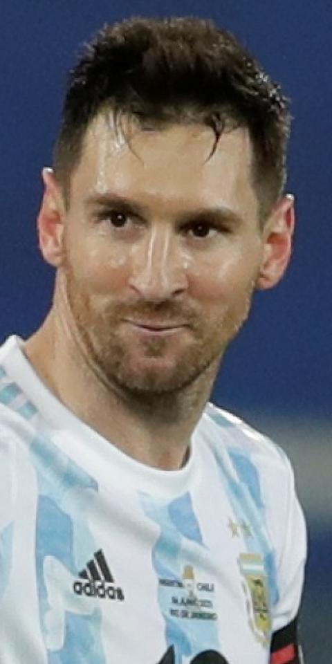 Messi está pronto para enfretar o Uruguai na Copa América 2021.
