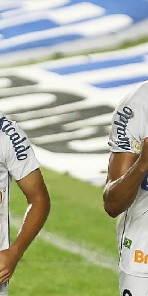 Santos começa a crescer no Brasileirão 2021.